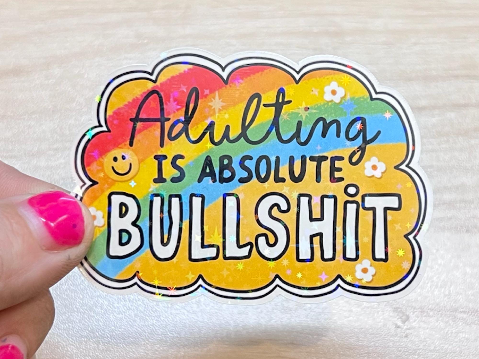 Bullshit Stickers - Etsy