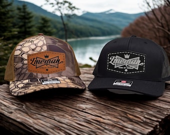 Lineman Patch Hat with "King of Trades" Design, Durable Workwear for Linemen