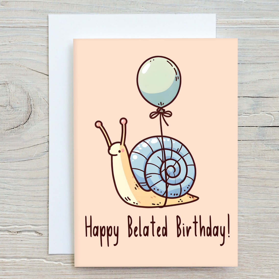 Belated Birthday Card for Friend Late Birthday Gift Humor Card Funny ...