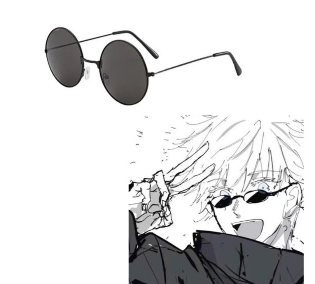 Gojo Satoru Inspired Sunglasses - Etsy