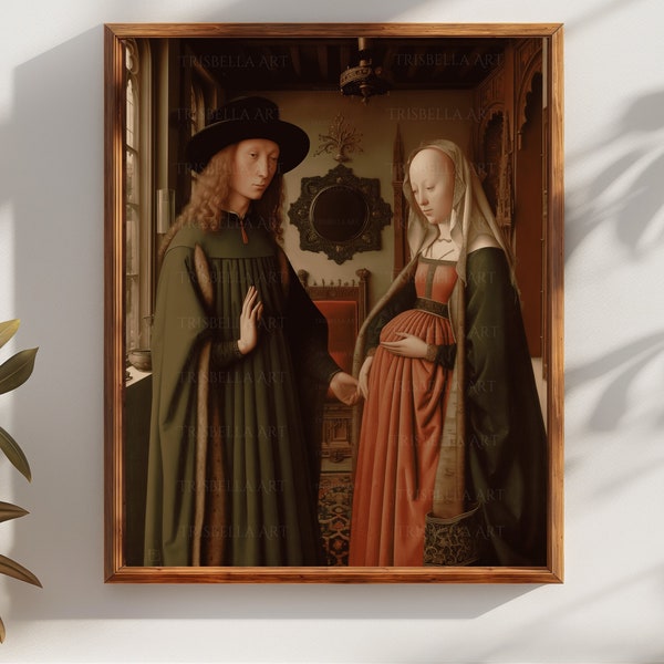 Love and Life - Instant Download PRINTABLE Art | Jan Van Eyck | Wall Art Decor | Painting | Digital Download | Wall Art | Classic Fine Art