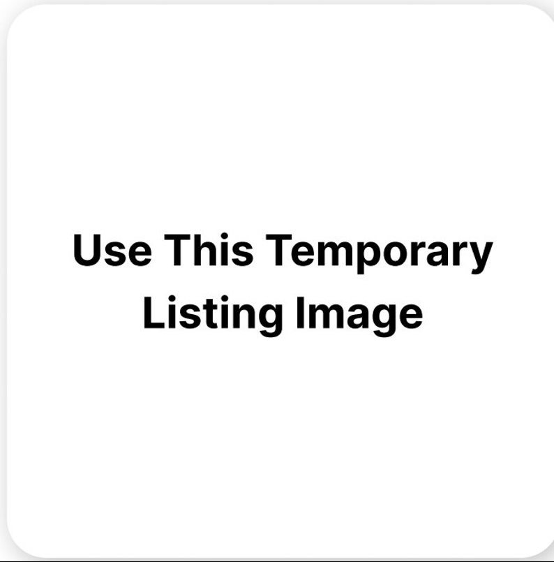 May include: Placeholder image indicating that a product image is coming soon.
