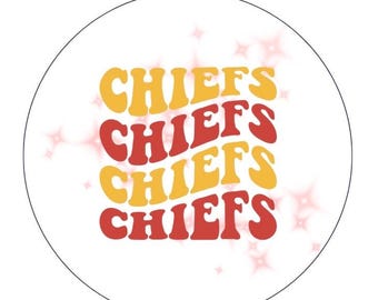 Botón del día del partido de los Chiefs