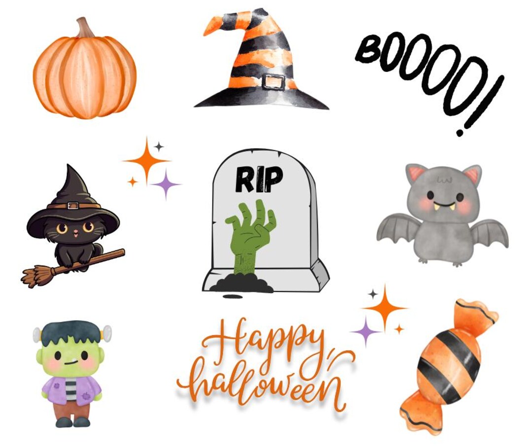 Halloween Hodge Podge Digital RTS File - Etsy