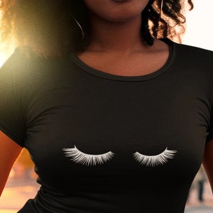 Camiseta de pestanas Etsy Mexico