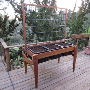 67″L X 34″W Raised Planter Box Plans