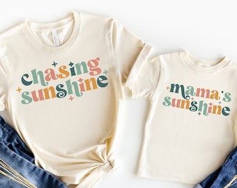 Mama Mini Matching Shirt Set, Mother Daughter Tees