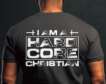 Herr Hardcore kristen t-shirt, bibelverskläder