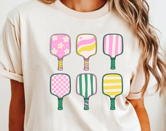 Trendy Pickleball Shirt, Comfort Colors Tee, Sporty Gift