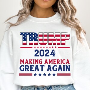 Trump 2024 Shirt, Making America Great Again 2024 Shirt, Comfort Colors Trump Tee, Patriotic Republican Shirt, Trump Election Tee, MAGA 2024