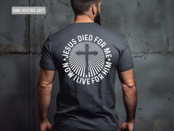 Mens Christian Shirt, Bible Verse Shirt Christian Clothing Shirt, Gift for Men, Religious Shirts Christianity Gift for Him Bible Verse Shirt