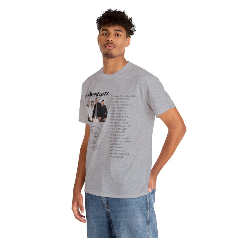 Aventura 2024 Tour Tee Aventura Tour 2024 Unisex Shirt Etsy
