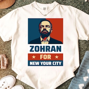 Zoohran für New York City Shirt, Zoohran für NYC, Zoohran Mamdani, Vote Zohran, Zohran für Mayor, feministisches Hemd, Demokratische Sozialisten von Amerika