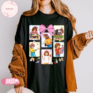 Coquette Bow Back To School Junie B Jones Shirt, Junie B Teacher T-Shirt, Teacher Life Shirt, Kindergarten, Teacher Shirt, Gift For Teacher