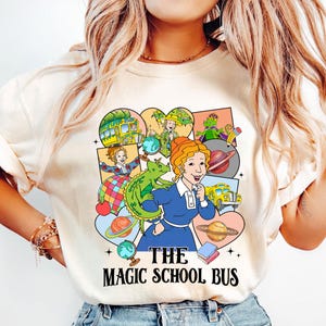 The Magic School Bus Shirt, Take Chances Make Mistakes Get Messy Shirt, Miss Frizzle Teacher Gift Teacher Appreciation, 100 Days Of School