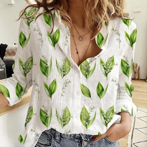 Lily of the Valley Blouse - Etsy