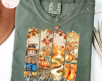 Fall Vibes T-shirt, Fall Pumpkin Shirt,  Get Cozy Sweatshirt, Womens Fall Sweaters, Fall Graphic Tee, Women Fall Shirt, Sweater Weather