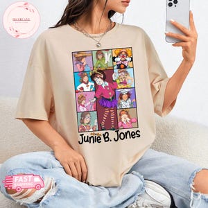 Junie B Teacher T-Shirt, Junie B Jones Shirt, Children&#39;s Books Shirt, Teacher Life Shirt,Kindergarten Shirt, Teacher Shirt, Gift For Teacher