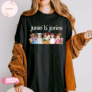 Junie B Teacher T-Shirt, Junie B Jones Shirt, Children&#39;s Books Shirt, Kindergarten Shirt, Teacher Life Shirt,Teacher Shirt, Gift For Teacher