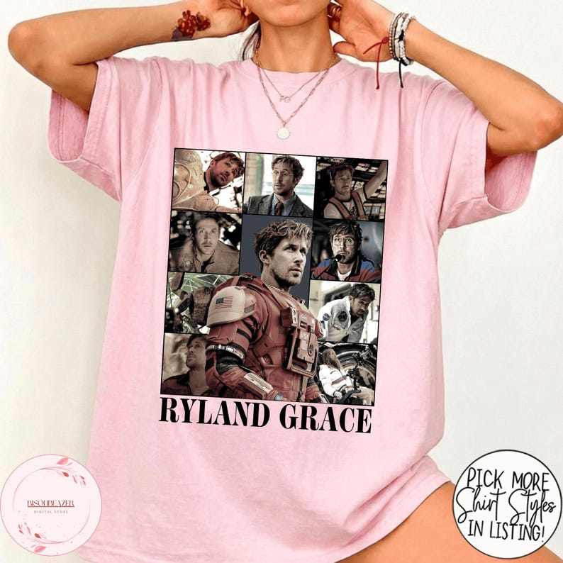 Ryland Grace Project Hail Mary Era Tour Shirt, Sci-fi Space Novel Fan