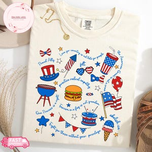 Liberal Fourth of July Doodle shirt, Liberal Patriotic shirt, Secret Subtle Message American Fourth of July Tee, Anti Trump shirt, FDT Tee