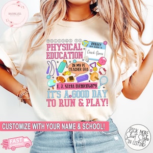 PE Teacher Shirt Custom Physical Education Teacher Shirts PE Teacher Gift, Coach Shirt Gym Teacher Shirt, Gym Teacher Gifts, Phys Ed Teacher