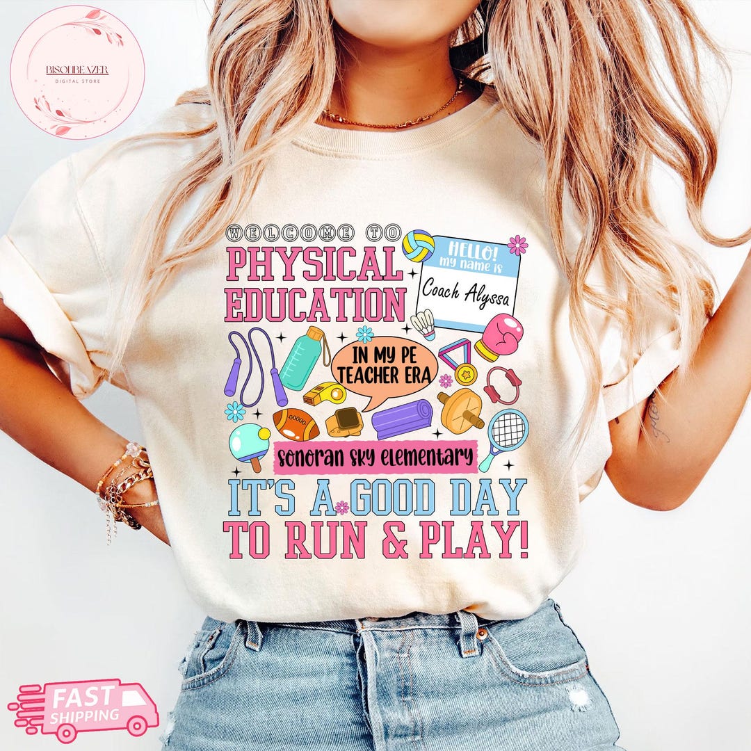 Custom PE Teacher Shirt Physical Education Teacher Shirts PE Teacher