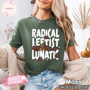 Radikales linkes verrücktes Hemd widerstehen T-Shirt Politisches Demonstrations-Sweatshirt Anti-Trumpf-Shirt demokrat-Shirt