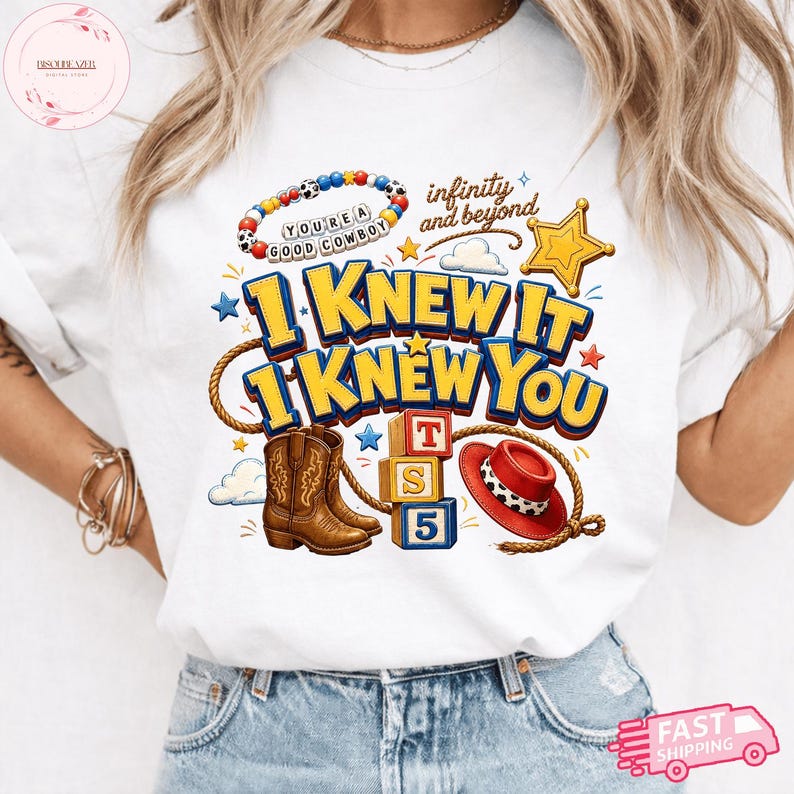 Retro I Knew It I Knew You Were Turning 5 Shirt, Swifts and Toy Story 5 Shirt, Disneyland Swifts Toy Story 5 Birthday,Toy Story Birthday tee image 4
