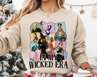 In MY Wicked Era T-Shirt, Wicked Change For Good Sweatshirt, Wizard Movie Fan Shirt, Wicked Shirt, Musical Fan Gift, Wicked Movie Hoodie