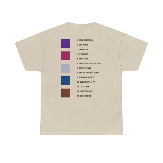 Kanye West Graduation T-shirt, Vtg Kanye West Graphic, Kanye West