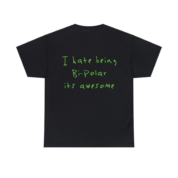 Hate Being Bi-Polar It's Awesome Kanye West Ye 2018 Album Cover Wyoming Merch Unisex Heavy Blend T-Shirt