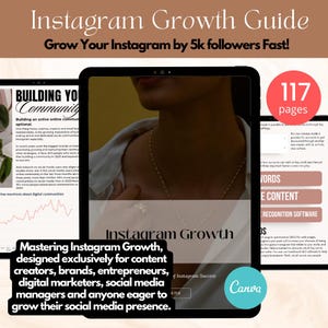Instagram Growth Guide with Master Resell Rights - Instagram Marketing Strategies for Business Owners | Digital Marketing DFY