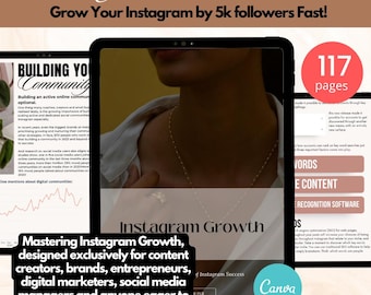 Instagram Growth Guide with Master Resell Rights - Instagram Marketing Strategies for Business Owners | Digital Marketing DFY