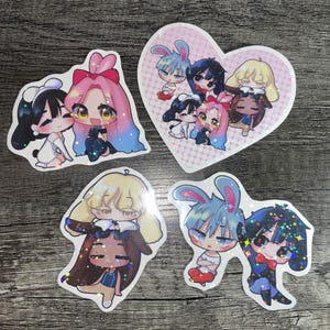 Alien Stage Bunny Stickers