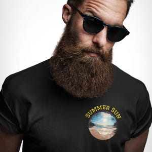 Summer Sun T-Shirt: Beach Hawaii Vibe, Tropical Vacation Tee
