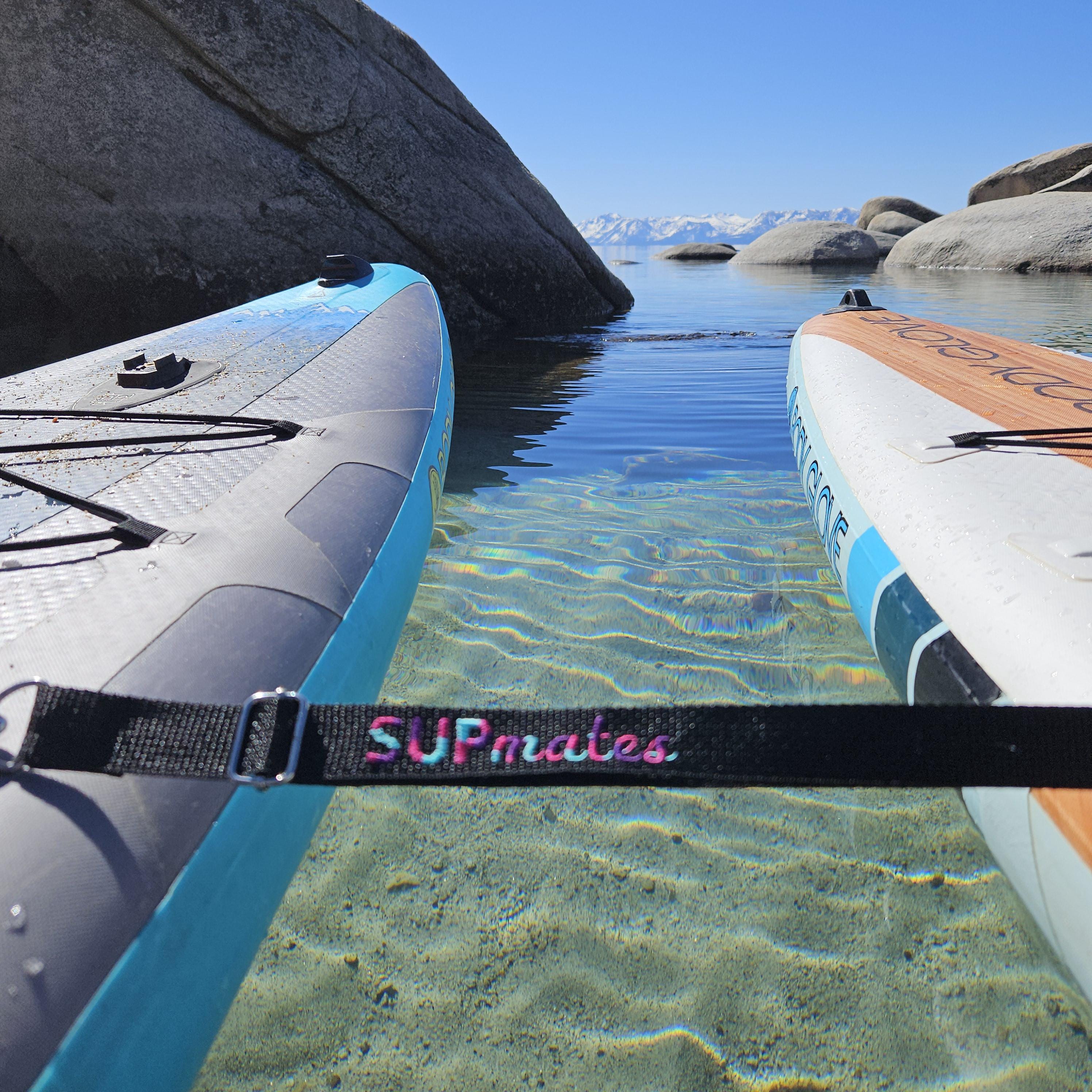 1 black  *VERY BERRY*  SUPmates strap. 17" adjustable to 28". 1 inch webbing. Embroidered. Durable. Light weight.