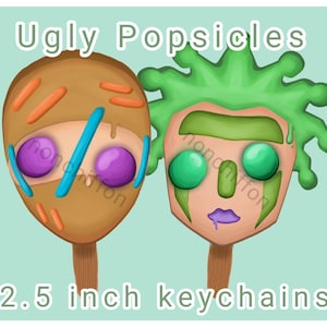 Those Ugly Popsicles From Our Childhood, Secco and Cioccolata Style (see description for size discrepancies)