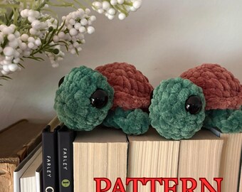 Tiny Turtle Crochet Pattern: No-Sew Amigurumi (PDF Pattern)