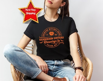 Sanderson Sister Brewing Co Shirt,Sanderson Sisters Shirt,Sanderson Sister Shirt,Halloween Shirt,Sanderson shirt,Halloween Gift