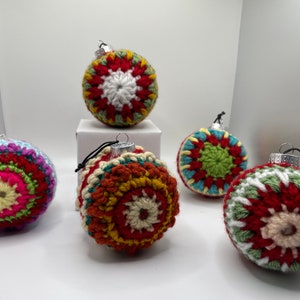 Crochet ornaments