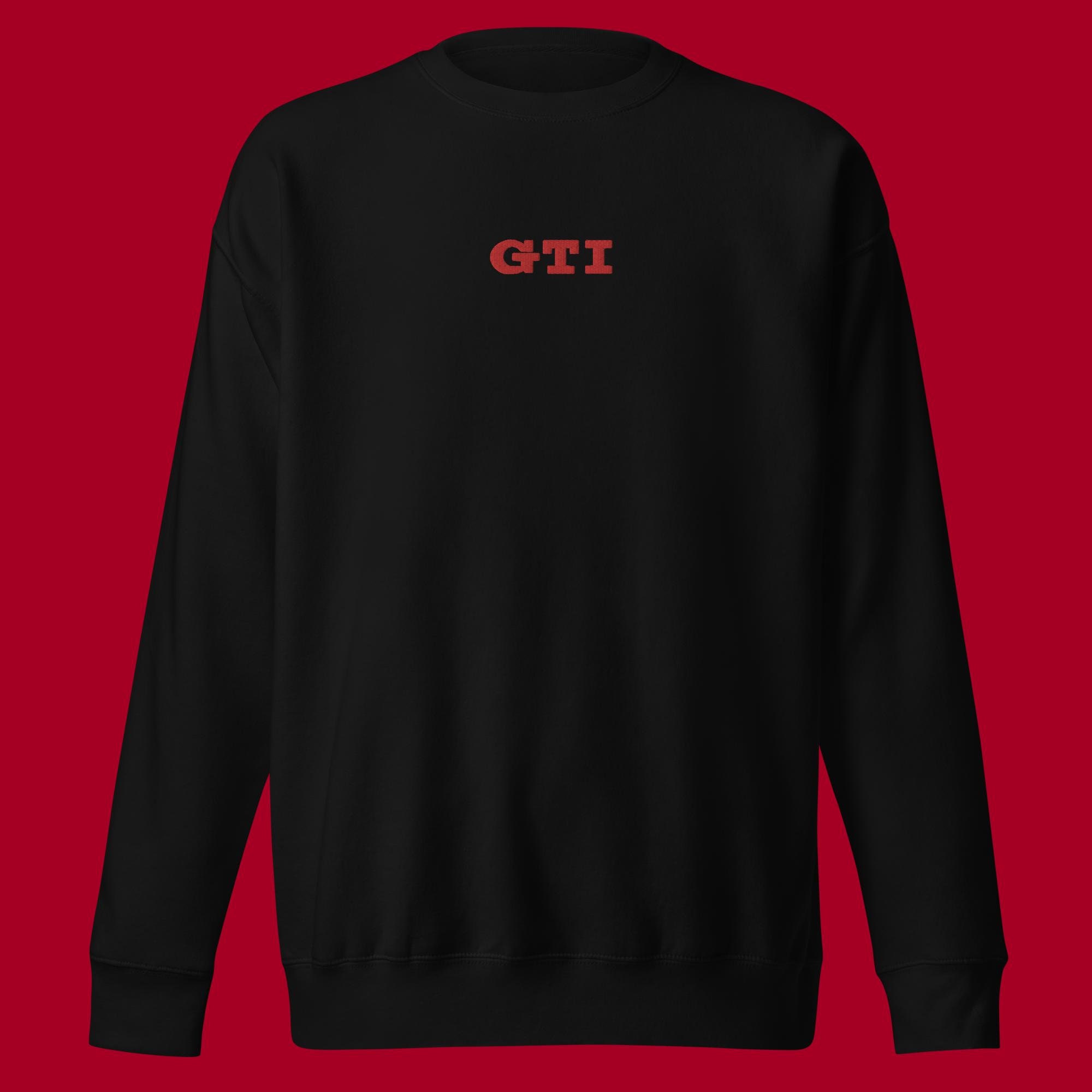 VW GTI Comfortable Embroidered Sweatshirt Perfect Gift or Buy for Any GTI Golf Mk8 Mk7 Mk6 Owner Etsy Ireland