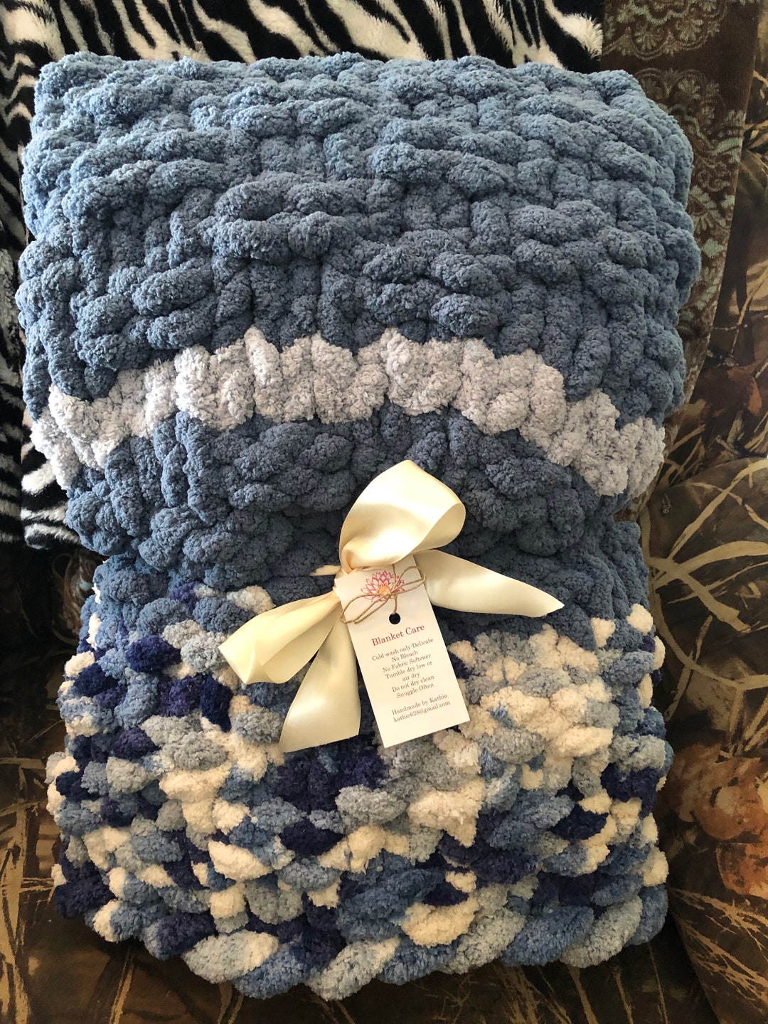 Bernat Blanket Crochet Blanket Pattern Super Bulky Yarn Super