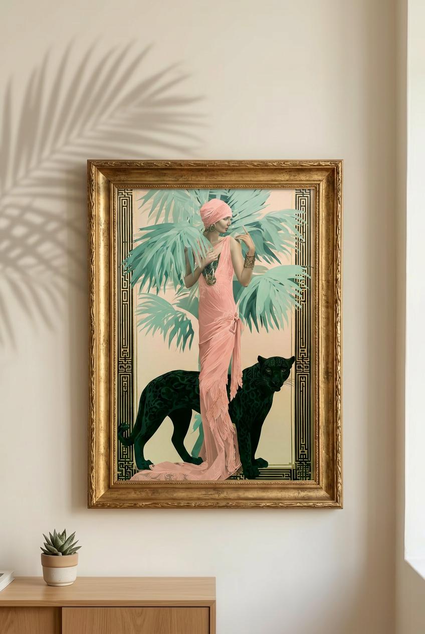 Pink Panther Mirror - Etsy