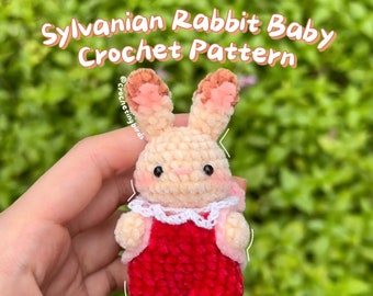 Patrón de ganchillo bebé Sylvanian Rabbit