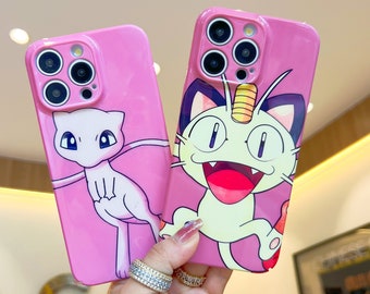 Cute Anime Phone Case for iPhone 17 16 15 14 13 12 Pro Max Samsung S25 S23 S20 FE S21 S22 S24 Plus S26 Ultra A36 Google Pixel 7 8 9 10 Cases