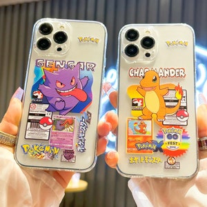 Étui pour iphone de téléphone transparent Anime mignon 15 14 13 12 11 Pro Max XS X XR & Samsung S20 S21 FE S22 S23 Plus S24 Ultra Google Pixel 6 7 8 9 Pro