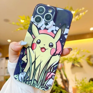 Sött anime-telefonskal för iPhone 17 16 15 14 13 12 Pro Max Samsung S25 S24 FE S21 S22 S23 Plus S26 Ultra Note20 Google Pixel 7 8 9 10-skal BA07