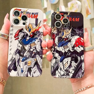 Neue Roboter Anime Handytasche für iPhone 15 14 13 12 11 Pro Max XS XR Mini &Samsung S21 S20 FE S23 S22 S24 Ultra A52 A53 Google Pixel 7 8 9 Pro