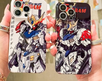 New Robot Anime Phone Case for iPhone 17 16 15 14 13 12  Pro Max Samsung S26 S25 FE S23 S21 S22 Plus S24 Ultra A16 Google Pixel 8 9 10 Cases